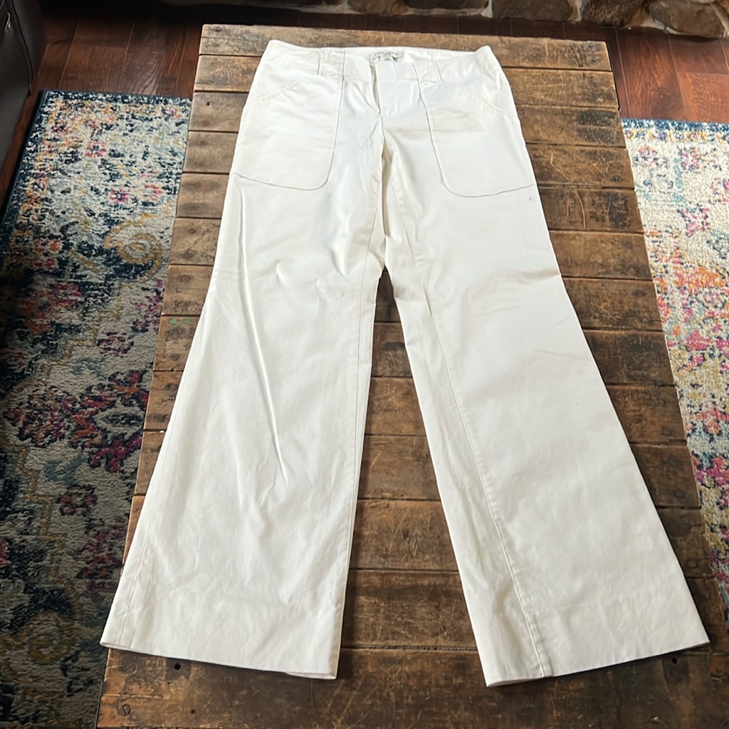 Banana Republic Wide Leg Martin Trouser Pant Size 4